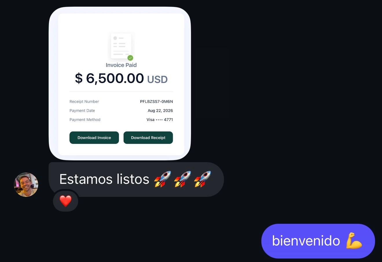 Pago confirmado